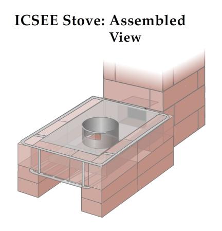 ICSEE stoves assembled view